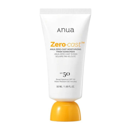 Anua - Zero-Cast Moisturizing Sunscreen SPF 50+