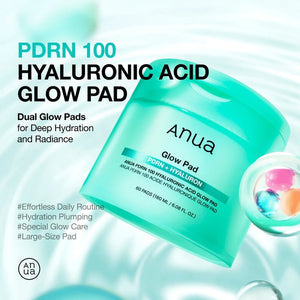 Anua - PDRN 100 + Hyaluron Glow Pad (60 pads) 180ml