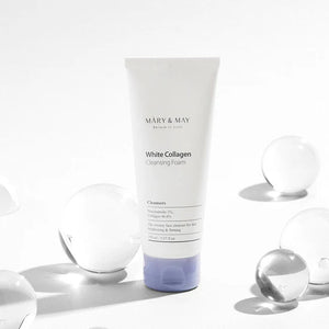 Mary & May White Collagen Cleansing Foam (150ml)