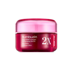 Numbuzin No.2 Rose PDRN Collagen 2X Plumping Serum (30ml)